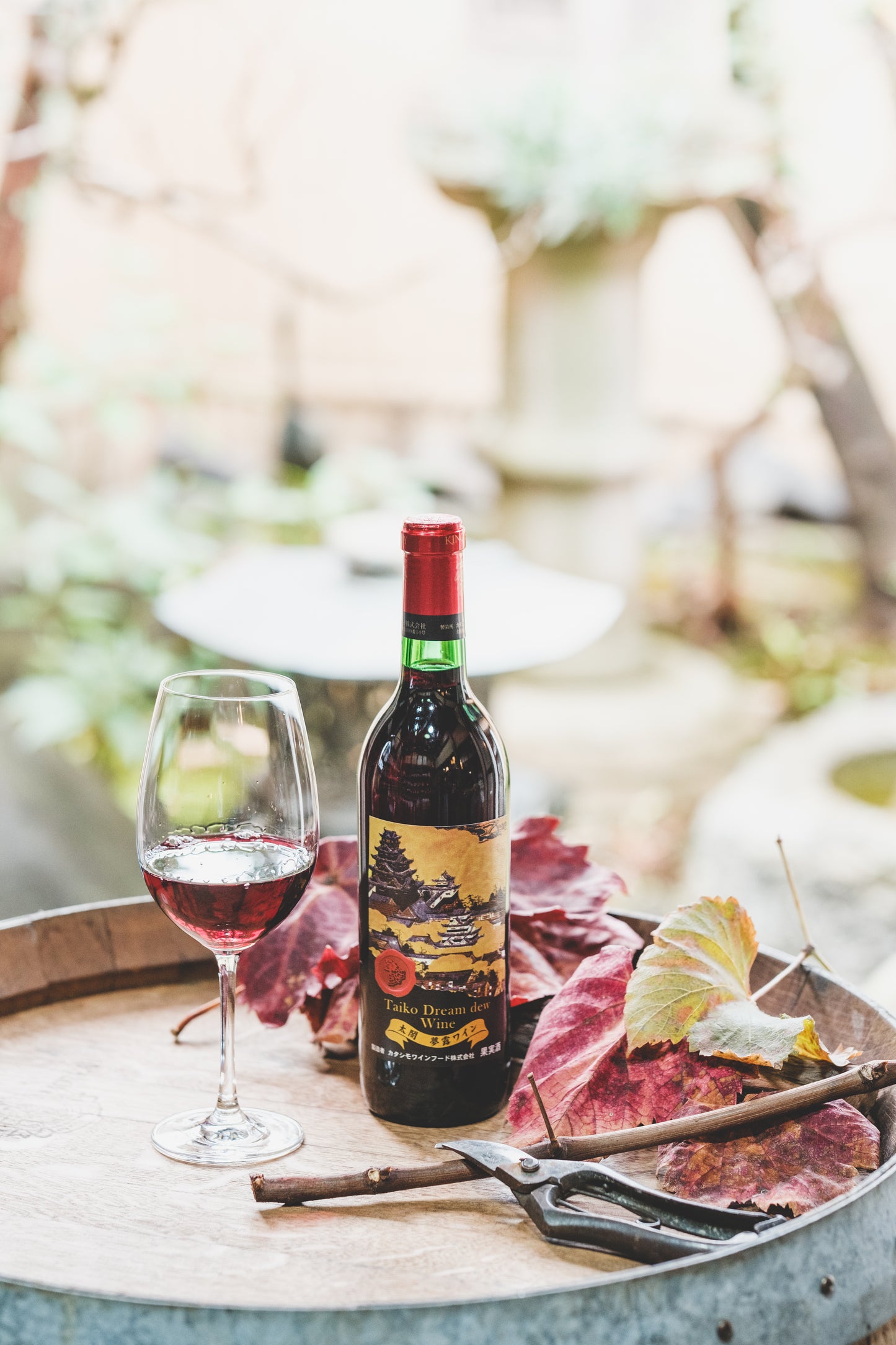 カタシモワイナリー  太閤夢露 ワイン赤 720ml【Folio Sakura 心斎橋 ホテル受取限定】